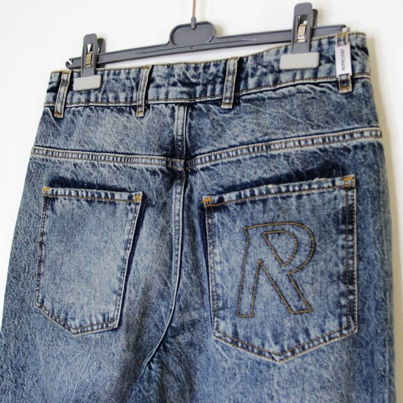BNWT SS25 REPRESENT R3 DISTRESSED BAGGY JEANS 30 - Picture 5 of 12